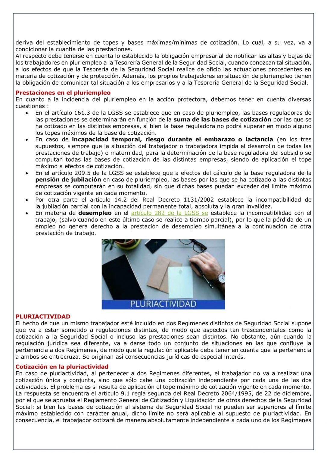 ¿Cómo Afecta la Pluriactividad a las Cotizaciones del Autónomo?
