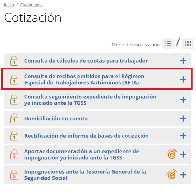 Cómo Consultar Tus Recibos de Pago como Autónomo en la Seguridad Social