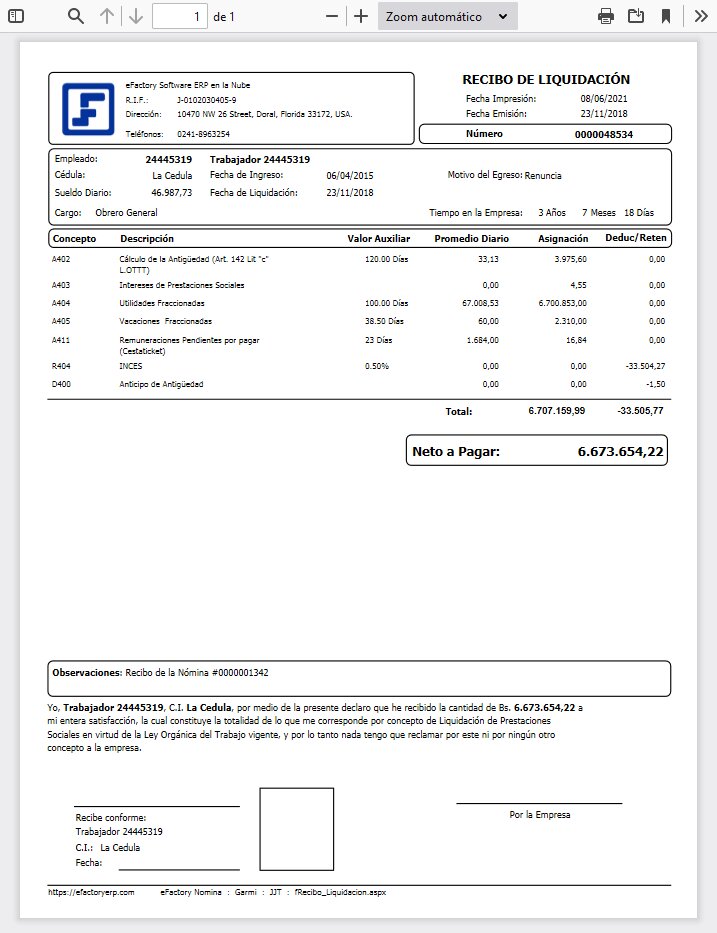 ¿Cómo Eliminar Solicitudes de Recibos de Liquidación No Emitidos?