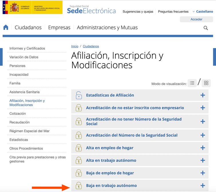Cómo Obtener tu Justificante de Resolución de Alta/Baja como Autónomo
