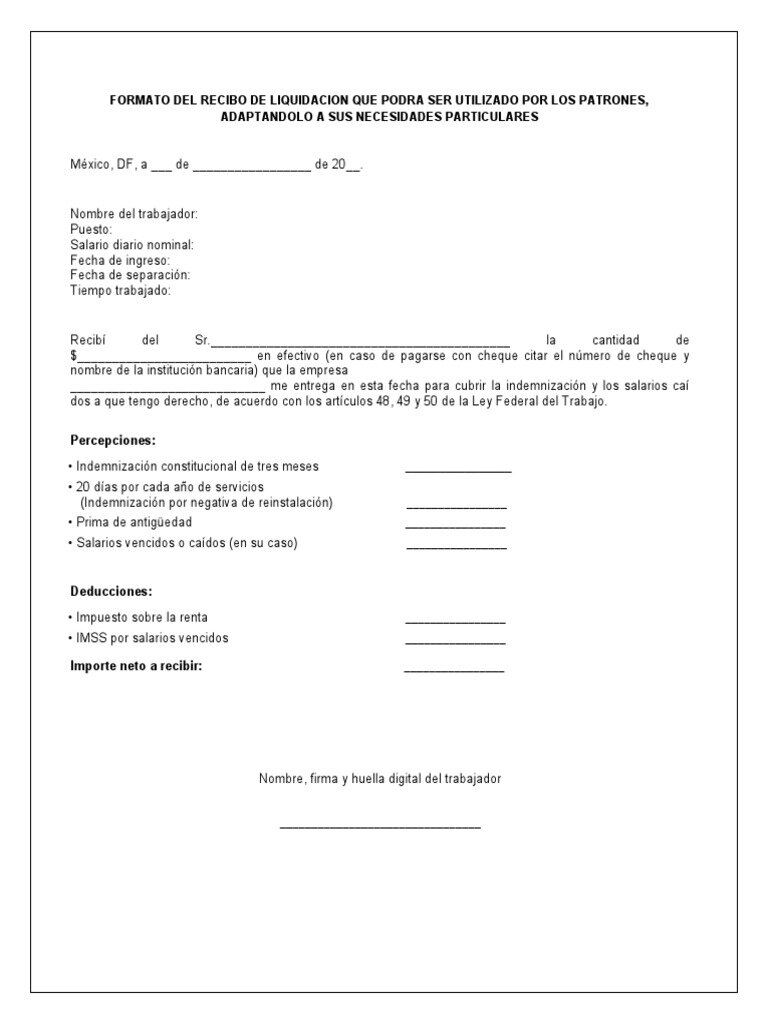 ¿Cómo puedo asegurarme de que mi solicitud de recibo de liquidación sea completa y correcta?