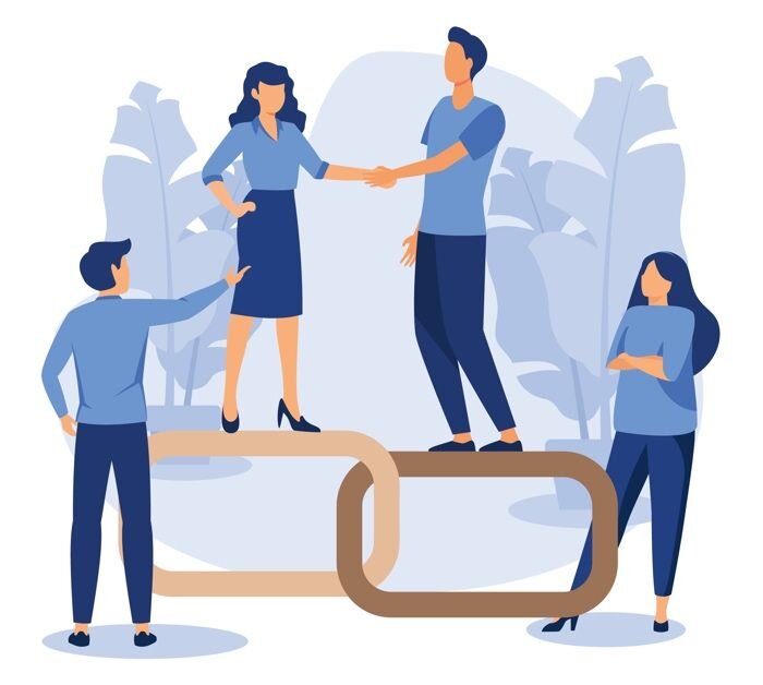 ¿Dónde puedo consultar la información de personas vinculadas a una empresa?