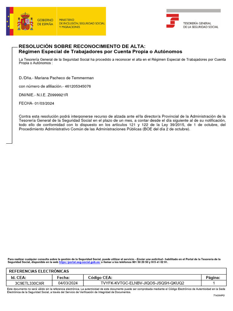 No Actualizar la Información del RETA