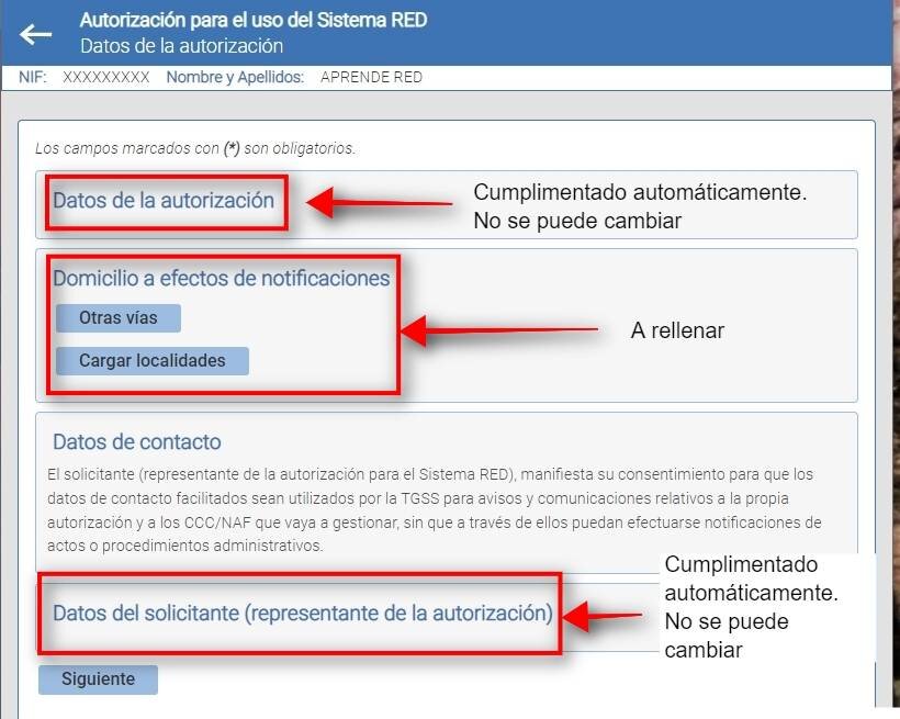 Pasos para el Registro en Línea en el Sistema RED