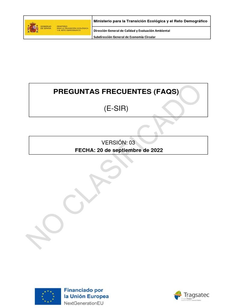 Preguntas frecuentes