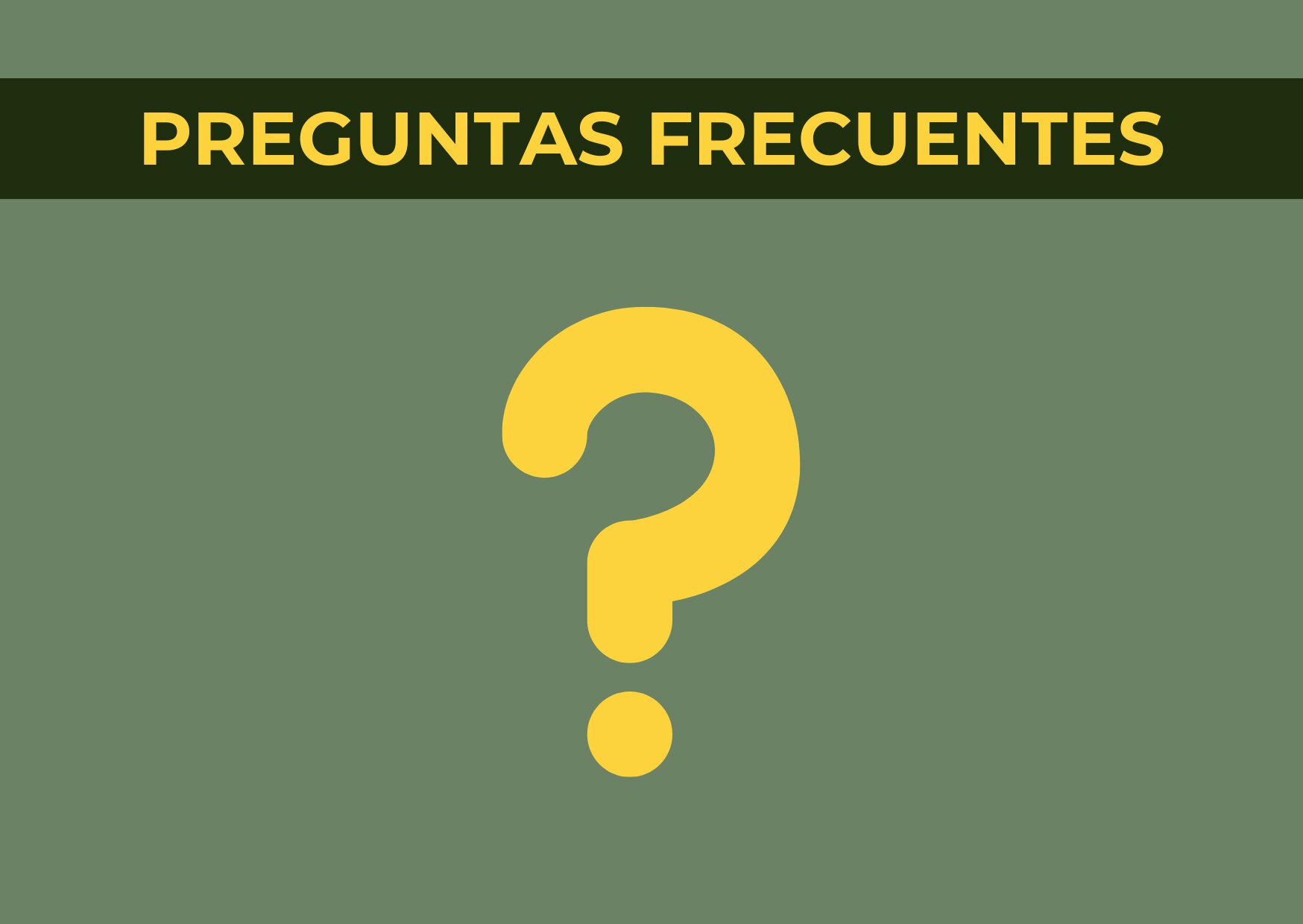 Preguntas frecuentes