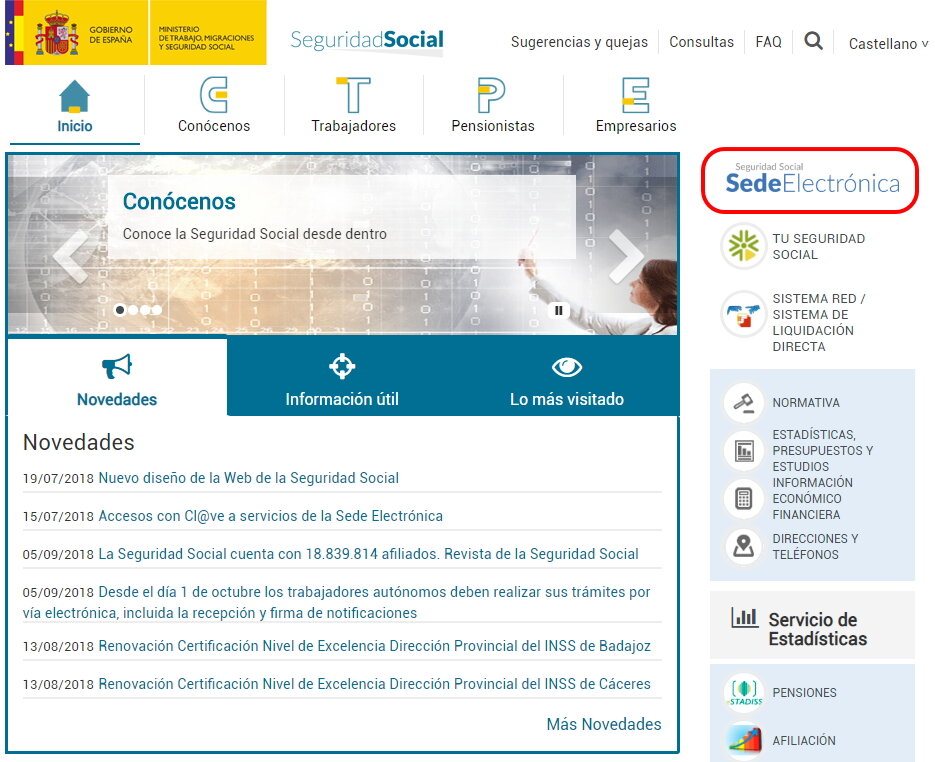 ¿Puedo anular la domiciliación bancaria de la Seguridad Social a través de internet?