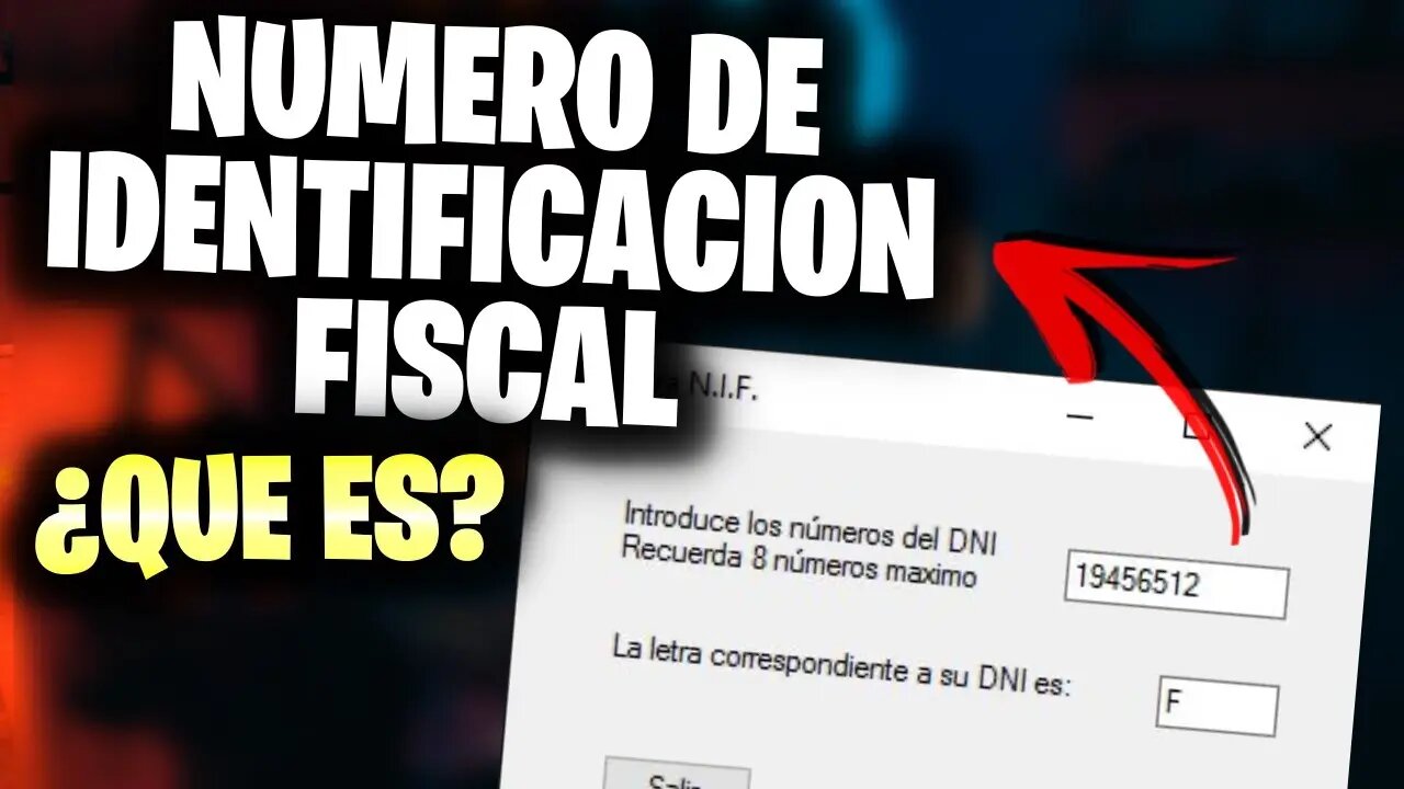 ¿Qué debo hacer si encuentro un error en mi número de identificación fiscal?