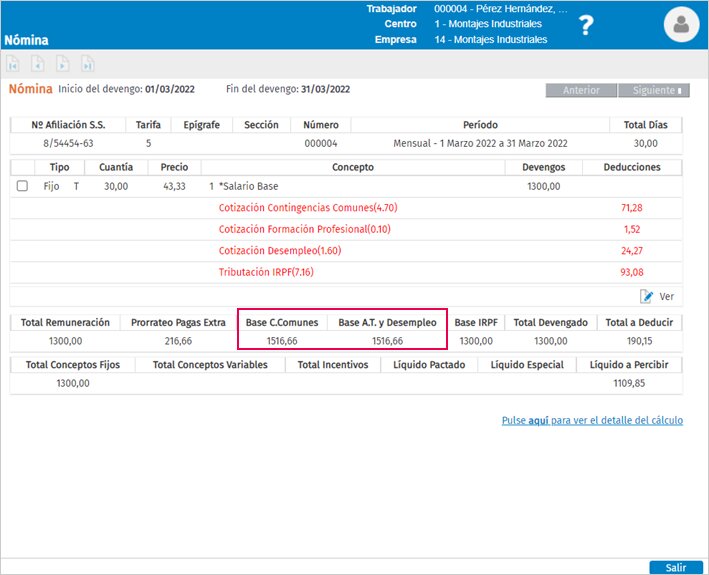 ¿Qué documentos necesito para modificar mi base de cotización?