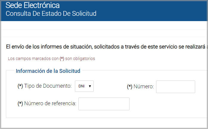 ¿Qué hago si no puedo consultar el estado de mi solicitud online?