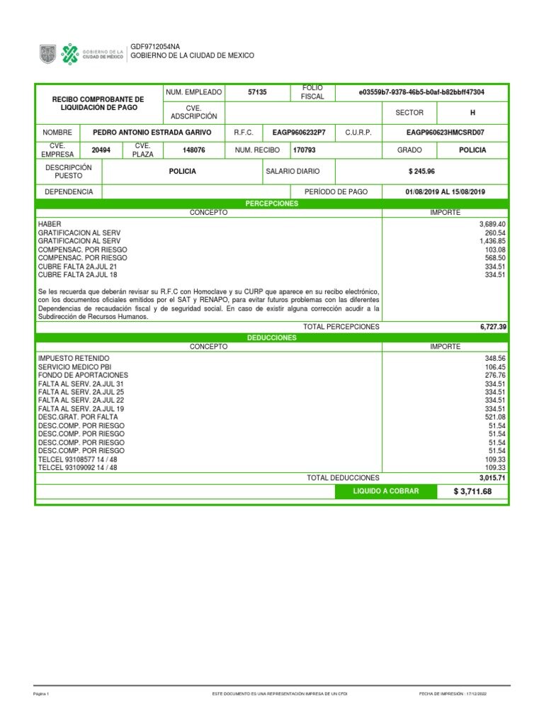 ¿Qué información necesito para solicitar el recibo de liquidación con recargo?