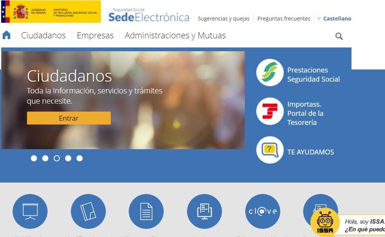 ¿Qué tipo de datos puedo actualizar en la base de datos de la Seguridad Social de mi empresa?
