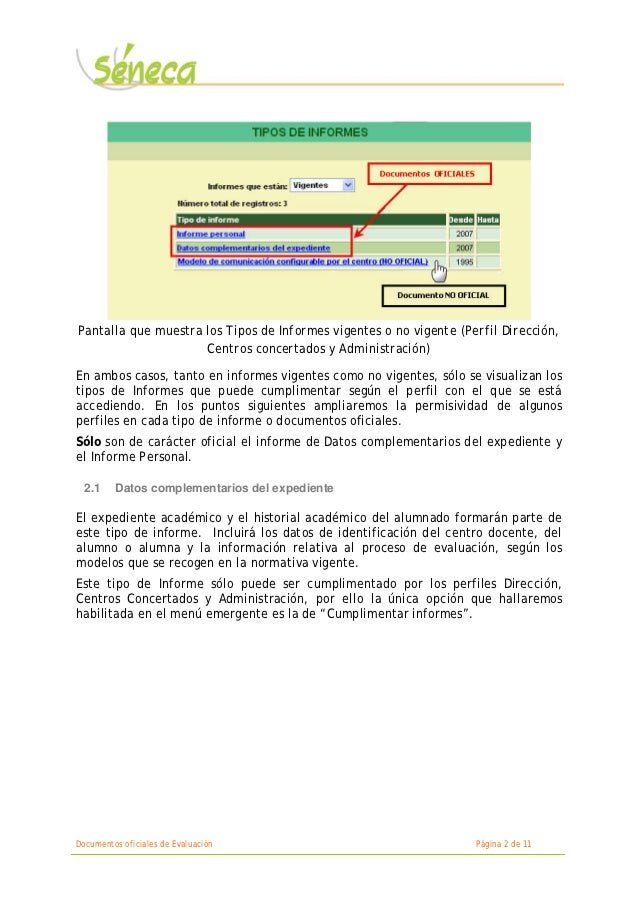 Revisión de Documentos Oficiales