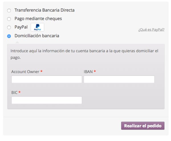¿Y si pago a través de domiciliación bancaria?